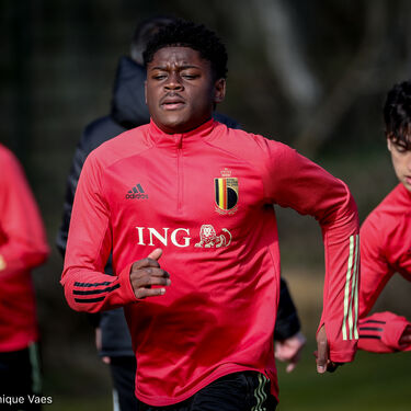 Nationale ploeg U21 op bezoek
