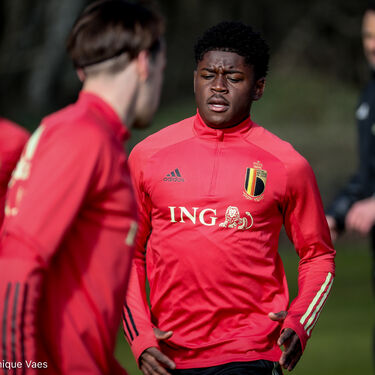 Nationale ploeg U21 op bezoek