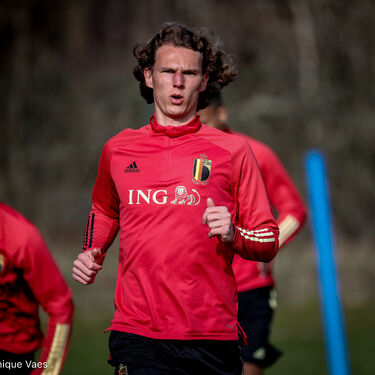 Nationale ploeg U21 op bezoek