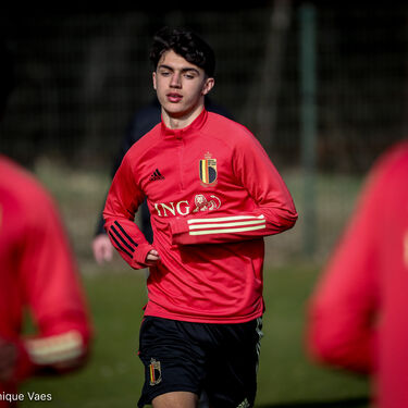 Nationale ploeg U21 op bezoek