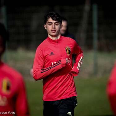 Nationale ploeg U21 op bezoek