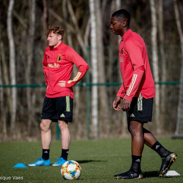 Nationale ploeg U21 op bezoek