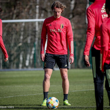 Nationale ploeg U21 op bezoek