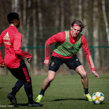Nationale ploeg U21 op bezoek