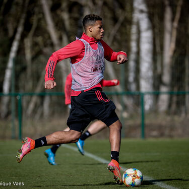 Nationale ploeg U21 op bezoek