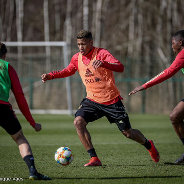 Nationale ploeg U21 op bezoek
