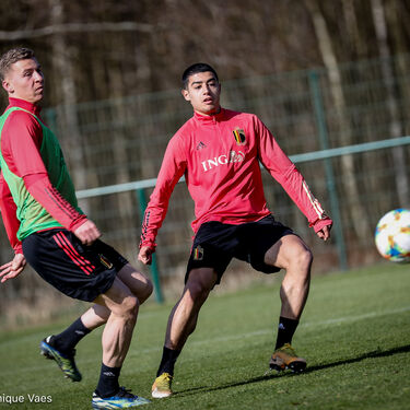 Nationale ploeg U21 op bezoek