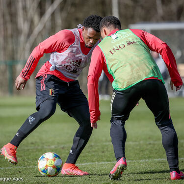 Nationale ploeg U21 op bezoek