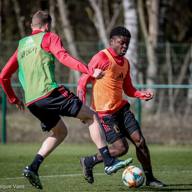 Nationale ploeg U21 op bezoek