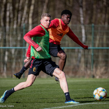 Nationale ploeg U21 op bezoek