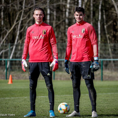 Nationale ploeg U21 op bezoek