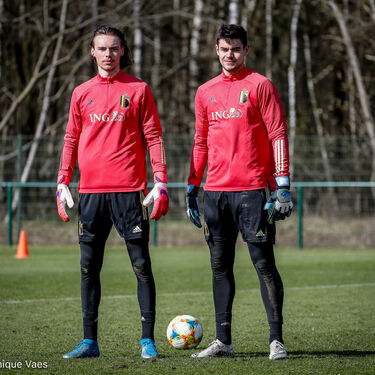 Nationale ploeg U21 op bezoek