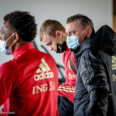 Nationale ploeg U21 op bezoek