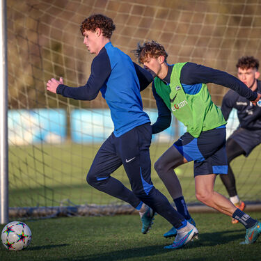 Laatste training voor Juventus