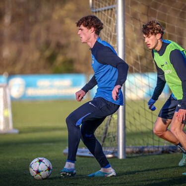Laatste training voor Juventus