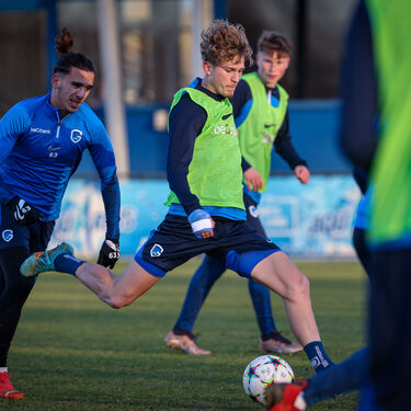 Laatste training voor Juventus