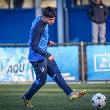 Laatste training voor Juventus