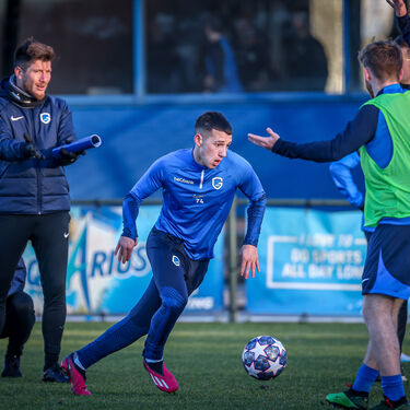 Laatste training voor Juventus