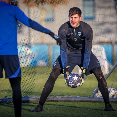 Laatste training voor Juventus