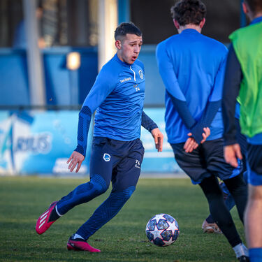 Laatste training voor Juventus