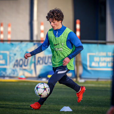 Laatste training voor Juventus