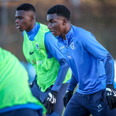 Laatste training voor Juventus