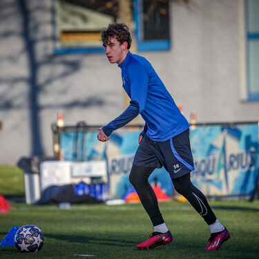 Laatste training voor Juventus