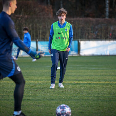 Laatste training voor Juventus