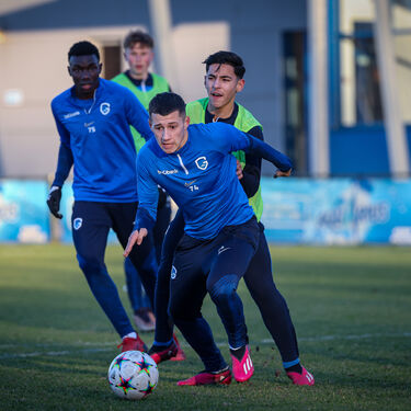 Laatste training voor Juventus